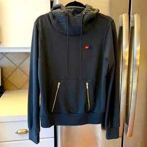 Aviator Nation Ninja Hoodie - Small - Charcoal